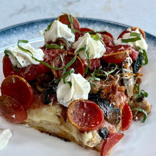 Slice of Homage Pizza Sunnyvale